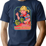 You Can Learn Sewing T-Shirt for Men & Women, T-Shirts Graphic Tee - Navy