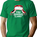 You Serious Clark - Vintage Design T-Shirt for Men & Women, T-Shirts Graphic Tee - Green