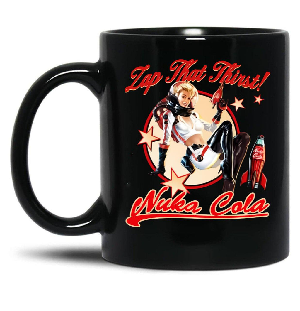 Zap That Thirst LTS Black Coffee Mug, Gift Coffee Mug