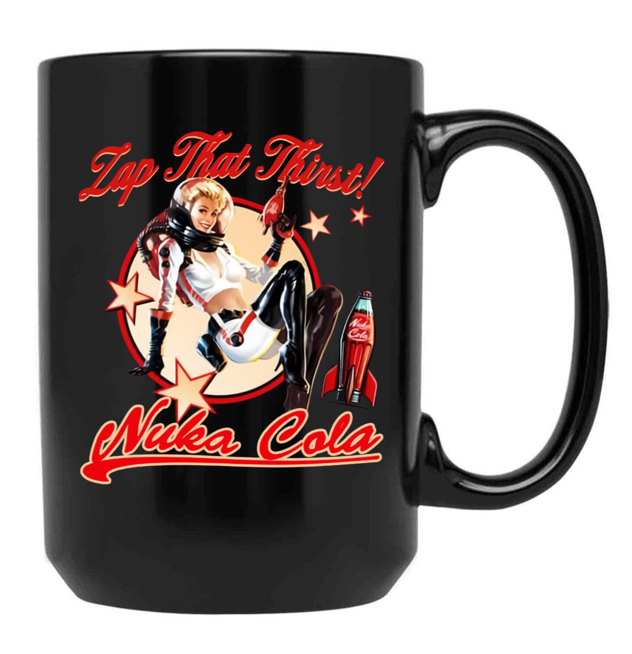 Zap That Thirst LTS Black Coffee Mug, Gift Coffee Mug