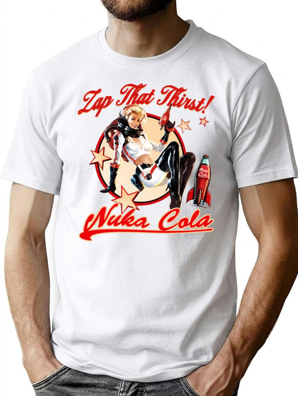 Zap That Thirst LTS Premium Heavyweight Cotton T-Shirt - White