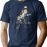 Zz Vintage - Zz Tour T-Shirt for Men & Women, T-Shirts Graphic Tee - Navy
