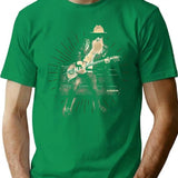 Zz Vintage - Zz Tour T-Shirt for Men & Women, T-Shirts Graphic Tee - Green