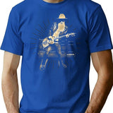 Zz Vintage - Zz Tour T-Shirt for Men & Women, T-Shirts Graphic Tee - Blue