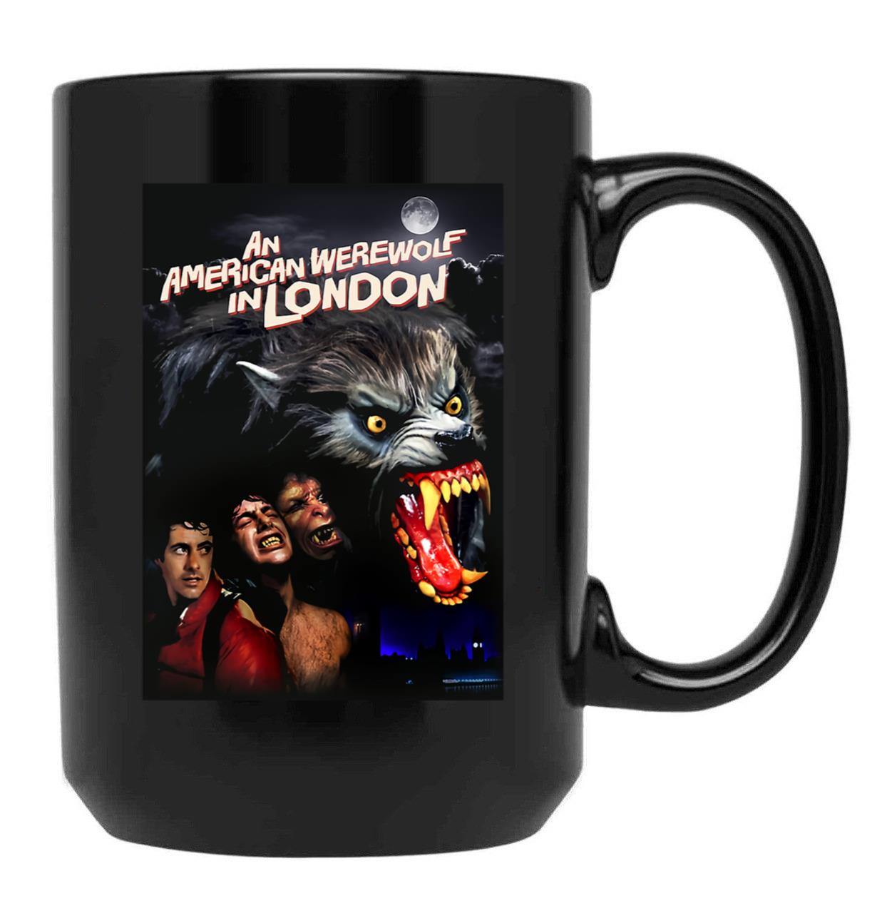an American Werewolf in London Essential Black Coffee Mug, Gift Coffee Mug