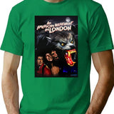 an American Werewolf in London Essential Premium Heavyweight Cotton T-Shirt - Green