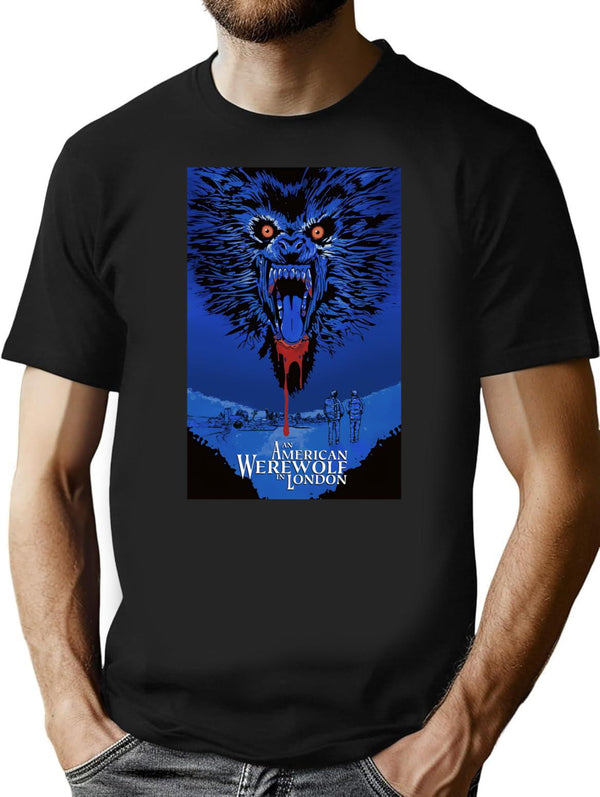 an American Werewolf in London Premium Heavyweight Cotton T-Shirt - Black