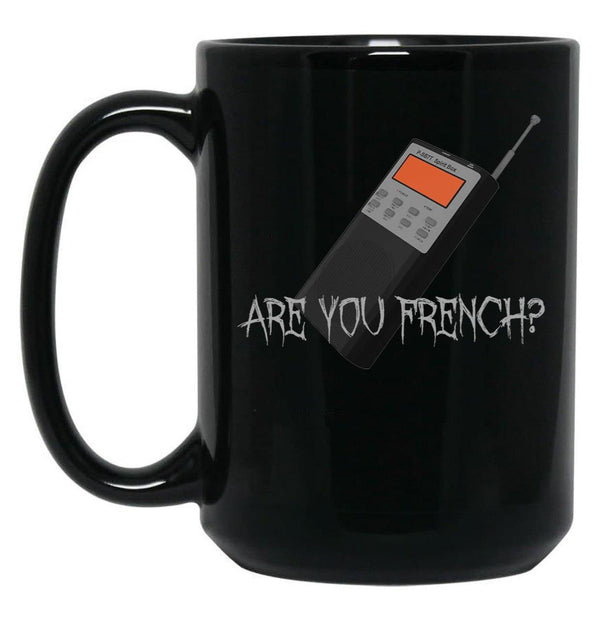 are You French Insym Phasmophobia Funny Black Coffee Mug, Gift Coffee Mug - Black