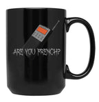 are You French Insym Phasmophobia Funny Black Coffee Mug, Gift Coffee Mug