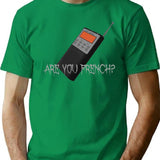 are You French Insym Phasmophobia Funny Premium Heavyweight Cotton T-Shirt - Green
