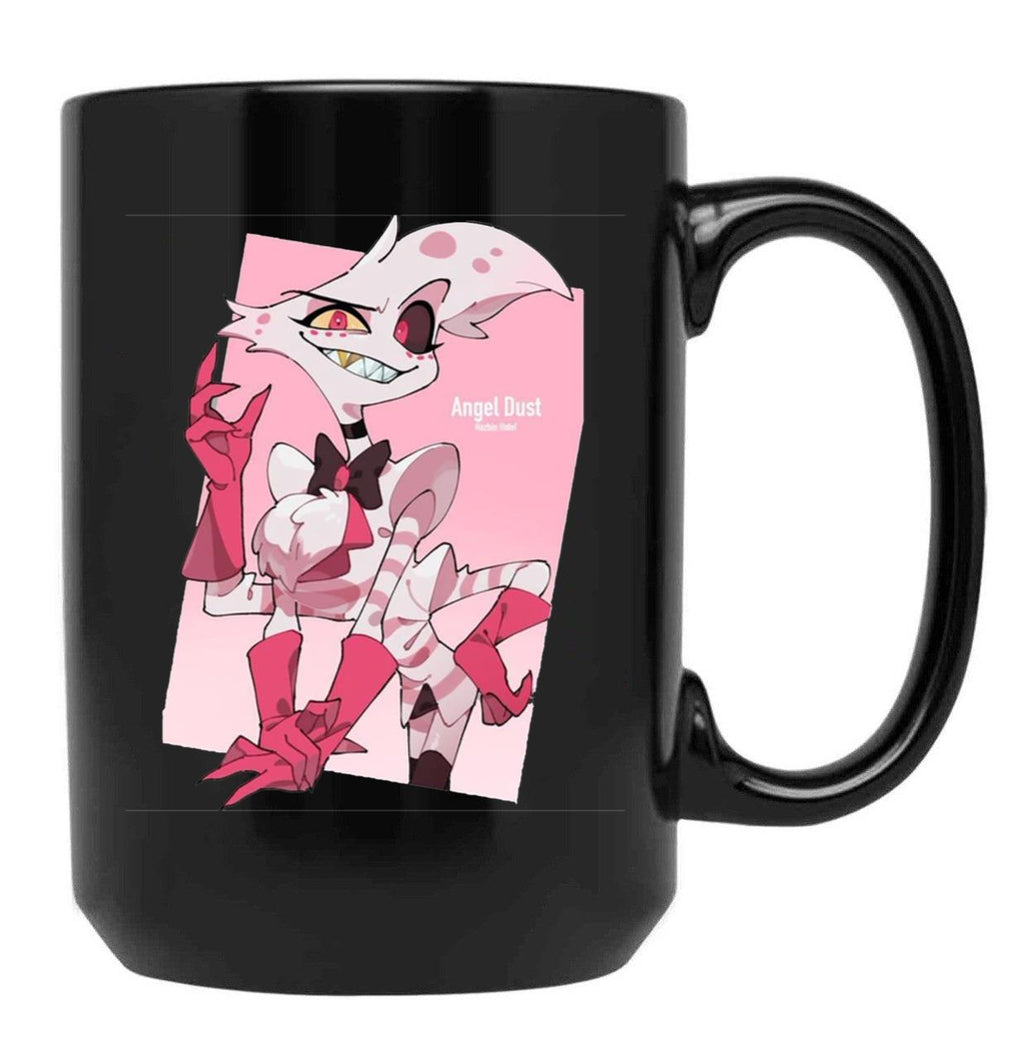 hazben Hotel Angel dust Classic Black Coffee Mug, Gift Coffee Mug