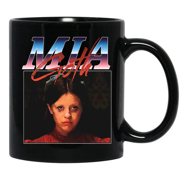 mia Goth Essential Black Coffee Mug, Gift Coffee Mug - Black