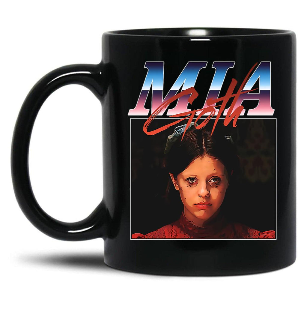 mia Goth Essential Black Coffee Mug, Gift Coffee Mug