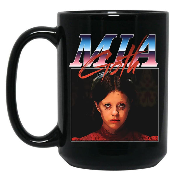 mia Goth Essential Black Coffee Mug, Gift Coffee Mug - Black