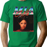 mia Goth Essential Premium Heavyweight Cotton T-Shirt - Green