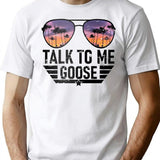 talk Premium Heavyweight Cotton T-Shirt - White