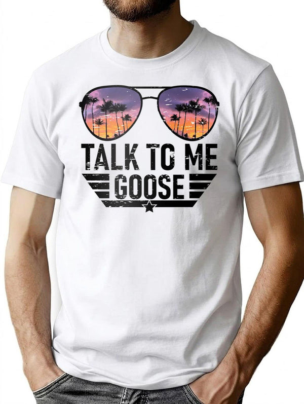 talk Premium Heavyweight Cotton T-Shirt - White