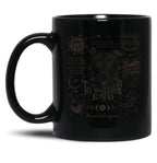 to Whatever End Throne of Glass Black Coffee Mug, Gift Coffee Mug